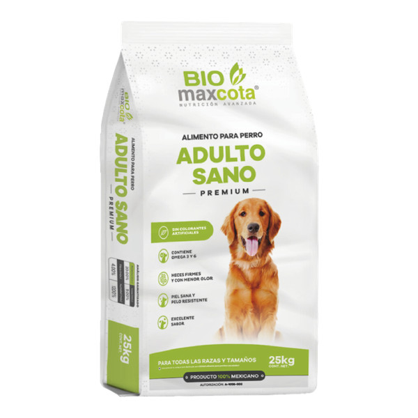 Biomaxcota adulto sano