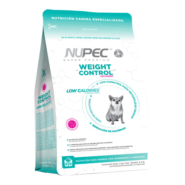 Nupec weight control razas pequeñas